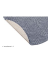 Folia Cool Grey Round Rug - Thumbnail - 5