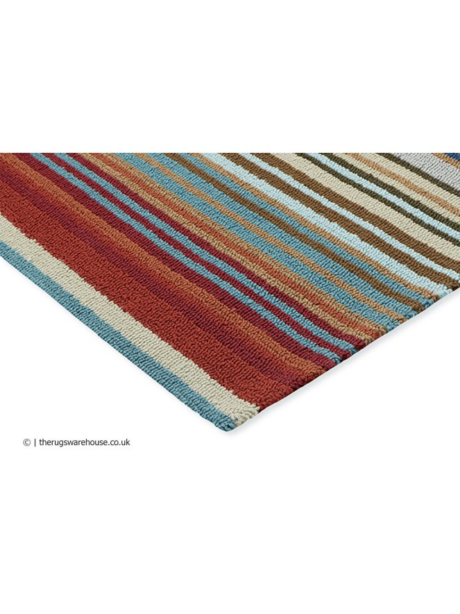 Spectro Stripes Sedonia Rust Rug - 6