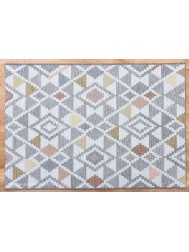 Oshin Grey Multi Rug - Thumbnail - 9