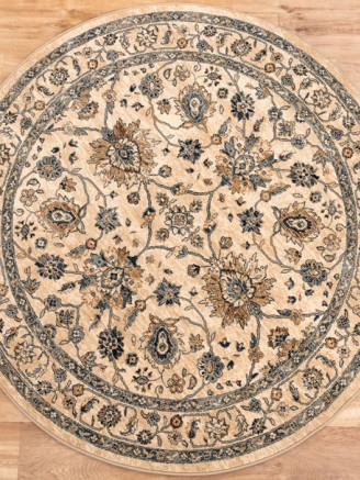 Serco Cream Grey Circle