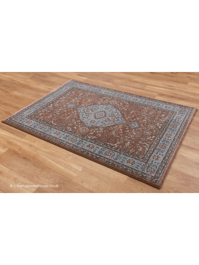 Chandi Terra Blue Rug - 8