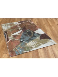 Maximil Terra Brown Rug - Thumbnail - 3