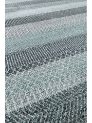 Purola Grey Teal Rug - Thumbnail - 6