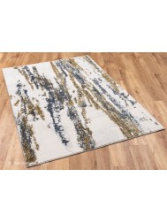 Mojito Blue Gold Rug - Thumbnail - 3