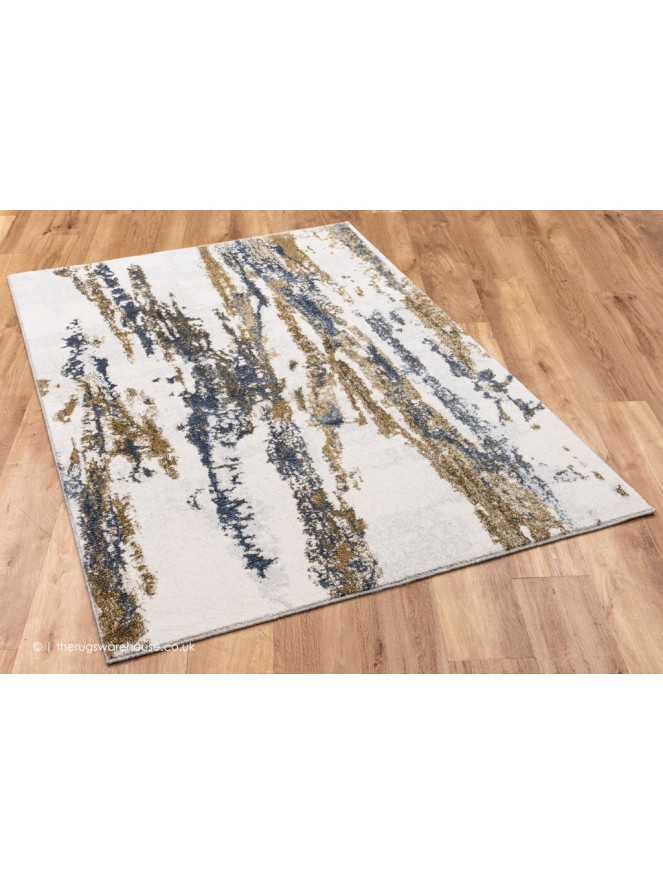 Mojito Blue Gold Rug - 3