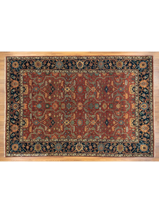 Fine Serapi 5 Rug - 9