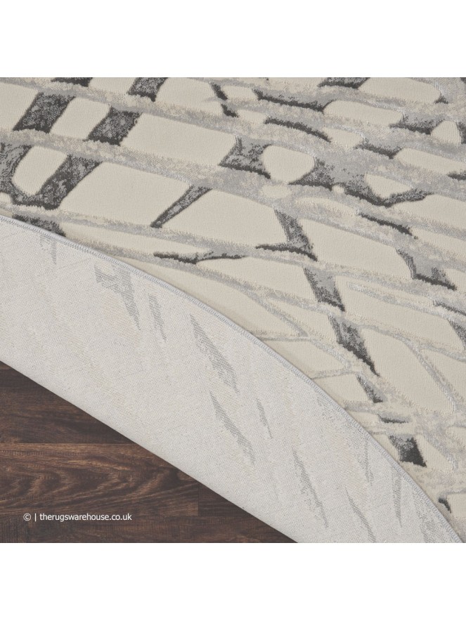 Rustic Leaves Circle Rug - 5