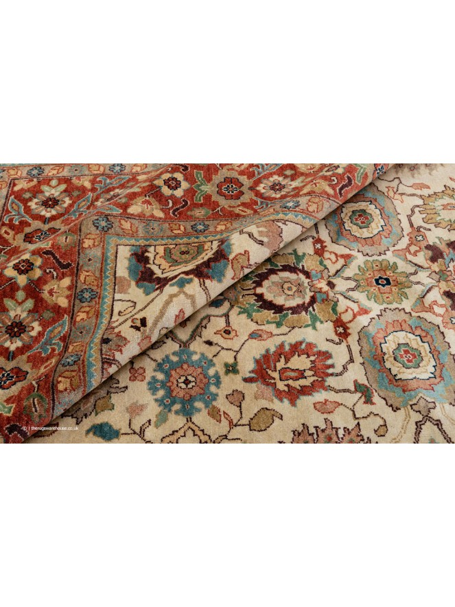 Indo Heriz 214 Rug - 5