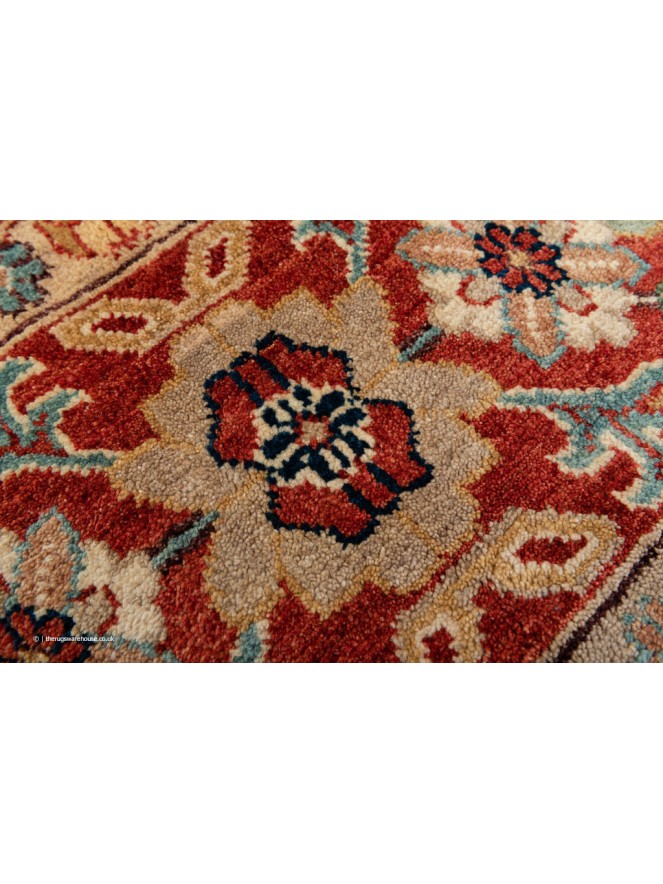 Indo Heriz 214 Rug - 11