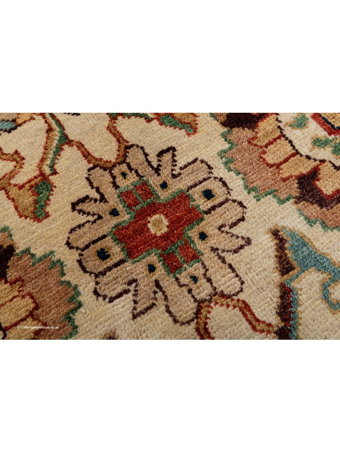 Indo Heriz 214 Rug - 12