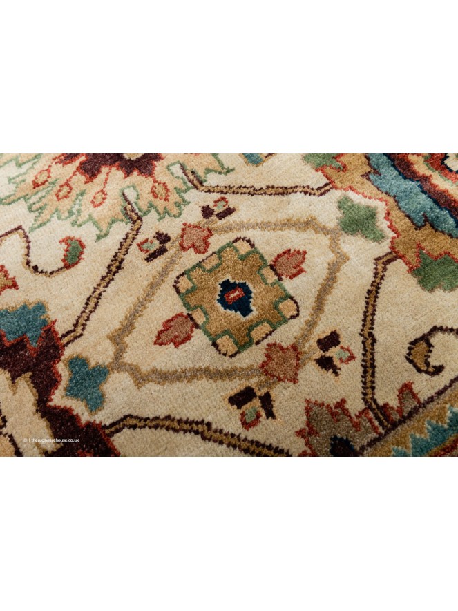 Indo Heriz 214 Rug - 14