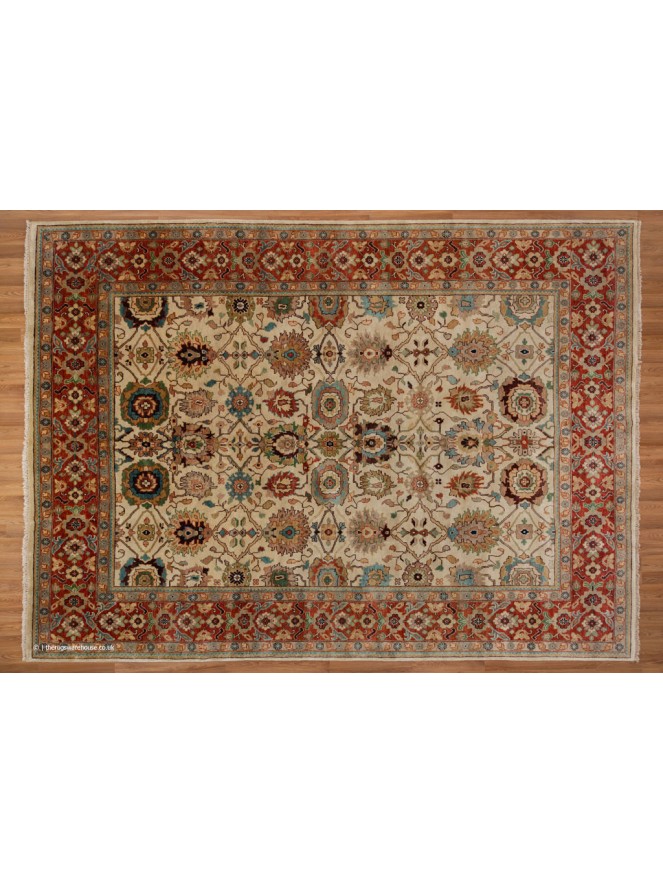 Indo Heriz 214 Rug - 16