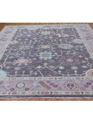 Modern Ushak Rug - Thumbnail - 3
