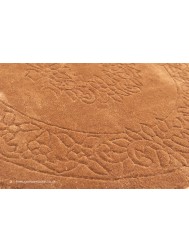 Royale Aubusson Bronze Circle Rug - Thumbnail - 6