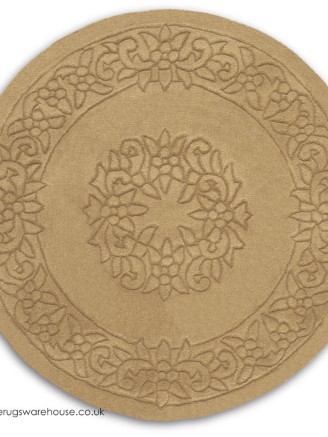 Royale Aubusson Camel Circle