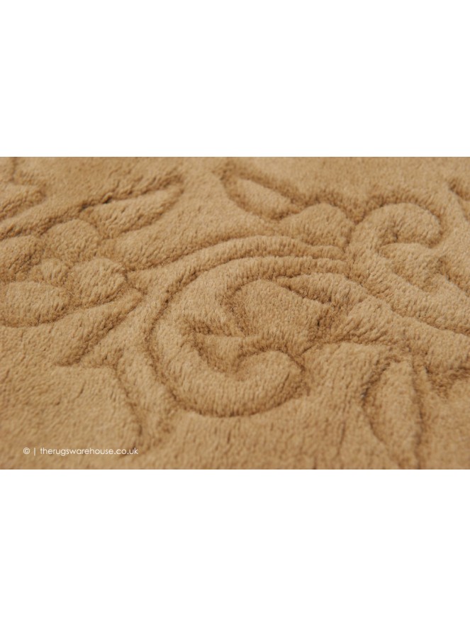 Royale Lux Camel Circle Rug - 4