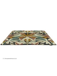 Positano Succulent Gold Rug - Thumbnail - 6