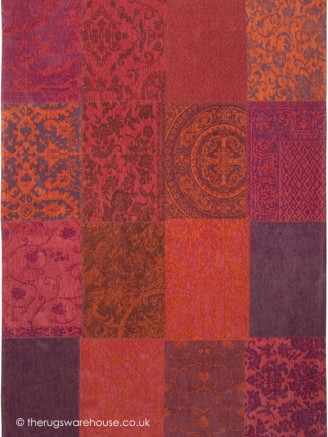 Vintage Orange Purple