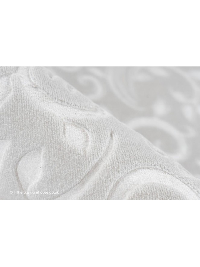 Peri Damask Beige Rug - 4