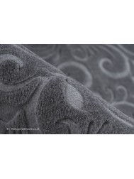 Peri Damask Graphite Rug - Thumbnail - 4