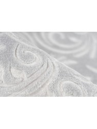 Peri Damask Grey Rug - Thumbnail - 4