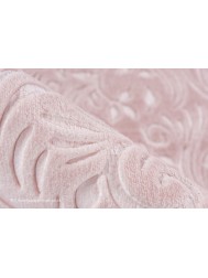 Peri Damask Pink Rug - Thumbnail - 4
