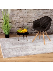 Studio Distressed Silver Rug - Thumbnail - 2