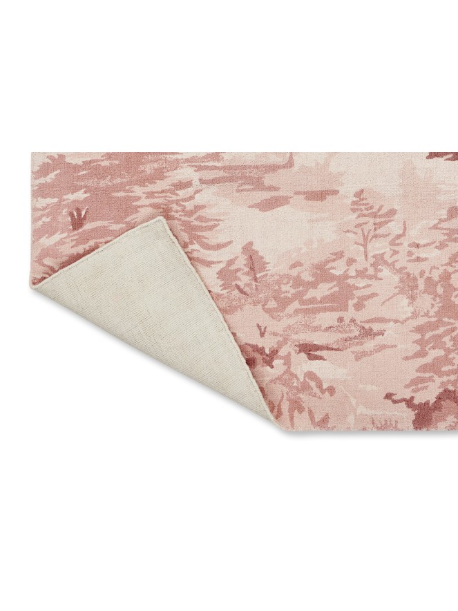 Toile Light Pink Rug - 6