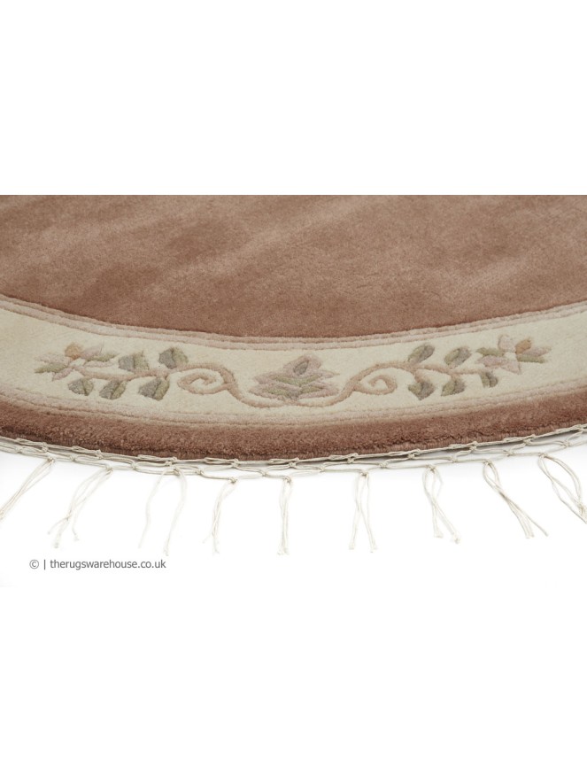 Classica Rose Circle Rug - 4