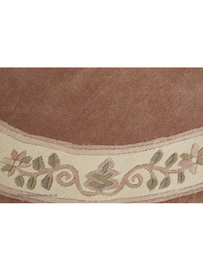 Classica Rose Circle Rug - 6