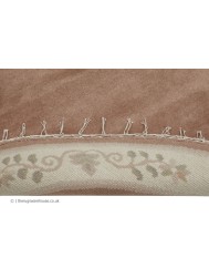 Classica Rose Circle Rug - Thumbnail - 7