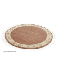 Classica Rose Circle Rug - Thumbnail - 8