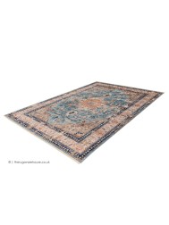Satisar Blue Rug - Thumbnail - 2
