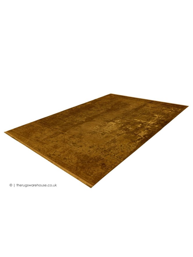 Studio Distressed Gold Rug - 5