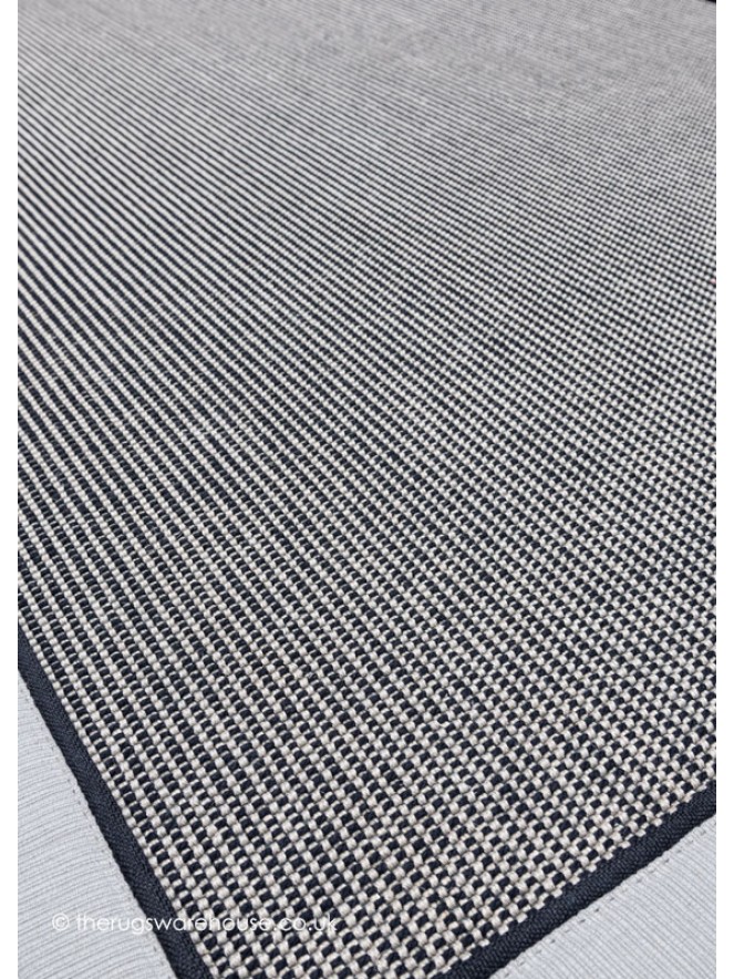 Luna Black Silver Rug - 4