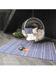 Halsey Blue Rug - Thumbnail - 2