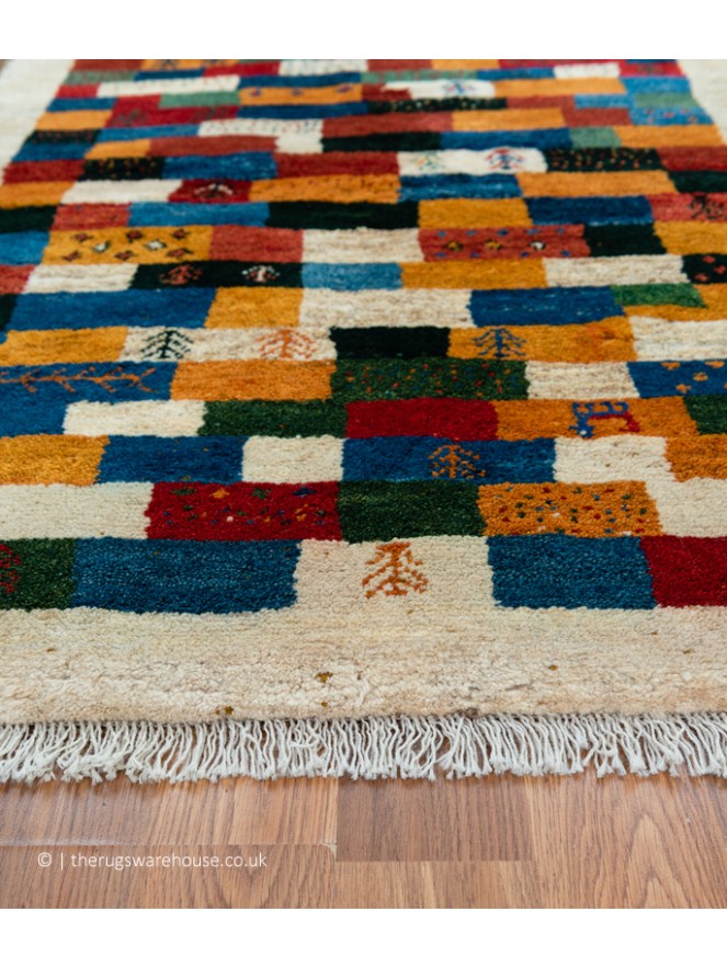 Gabbeh Cream Multi Rug - 3