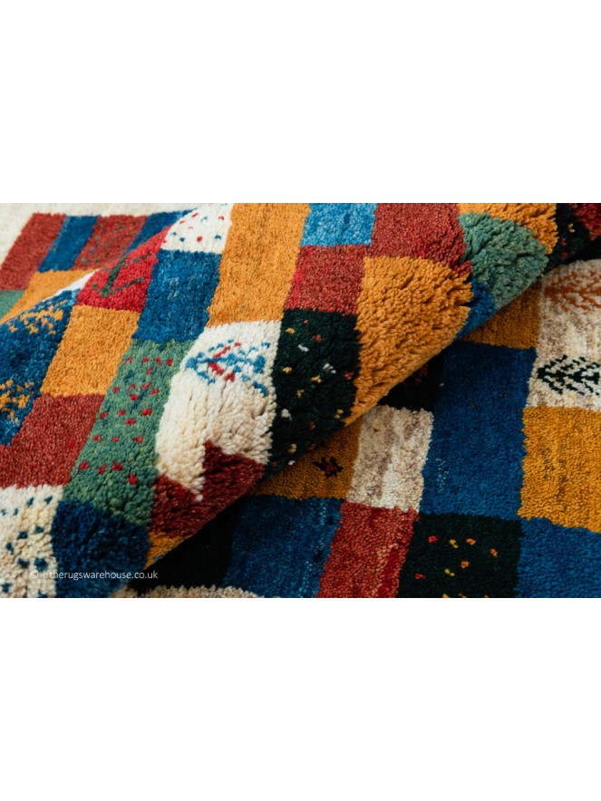 Gabbeh Cream Multi Rug - 4