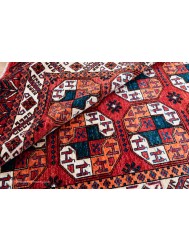 Fine Afghan Turkmen Rug - Thumbnail - 4