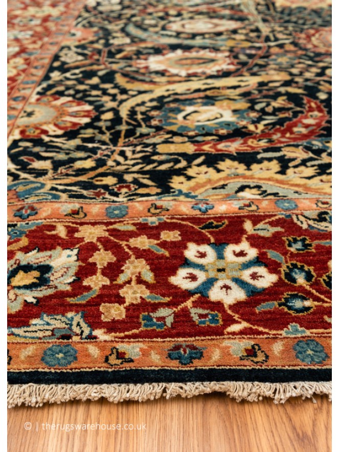 Kerman Blue Rug - 3