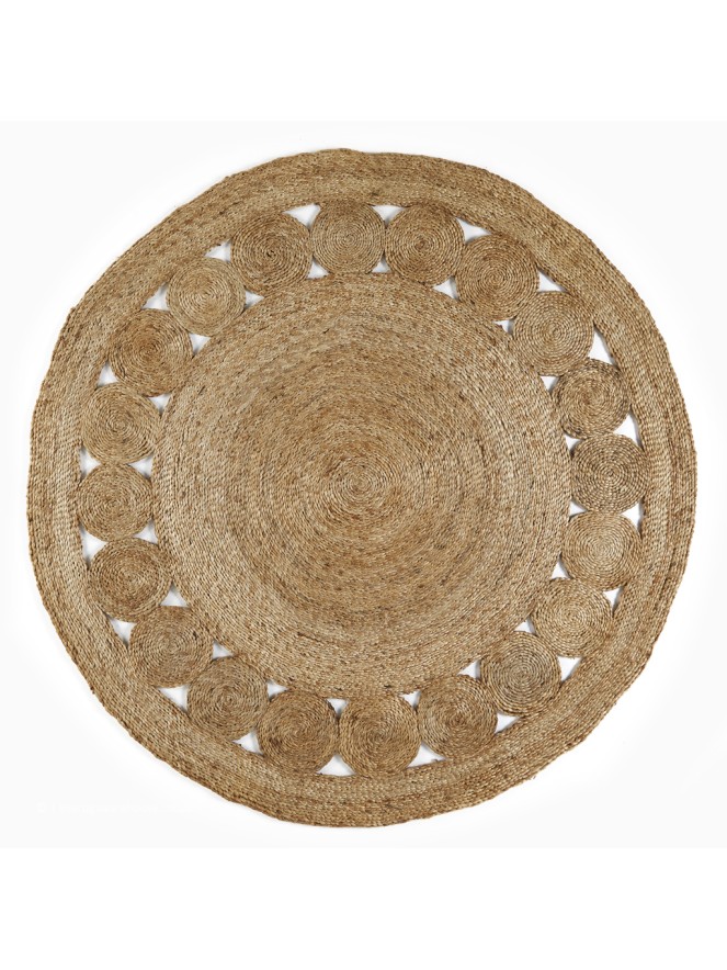 Nova Natural Circle Rug - 7