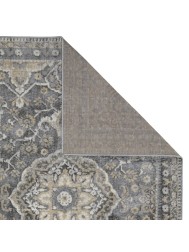 Zoe Medallion Grey Rug - Thumbnail - 3