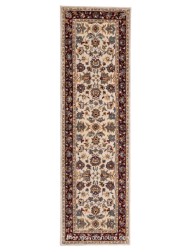 Herat Cream Dark Red Runner - Thumbnail - 9