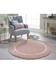 Redbrook Blush Round Rug - Thumbnail - 2