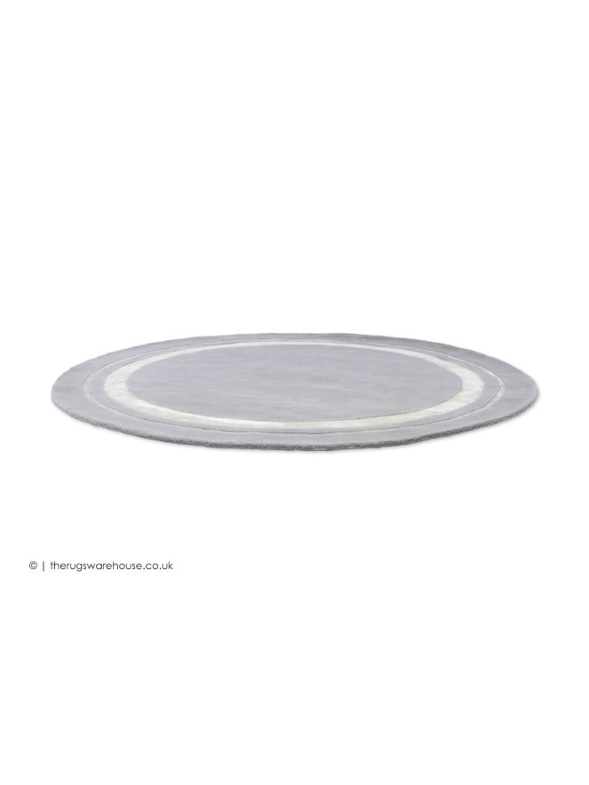 Redbrook Silver Round Rug - 5