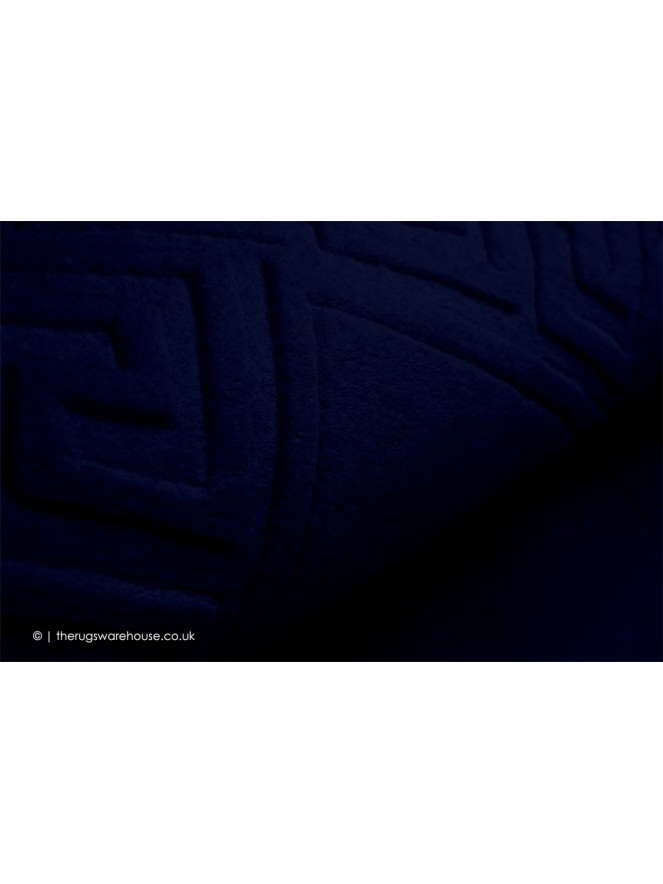 Vetrina Greek Key Navy Rug - 4
