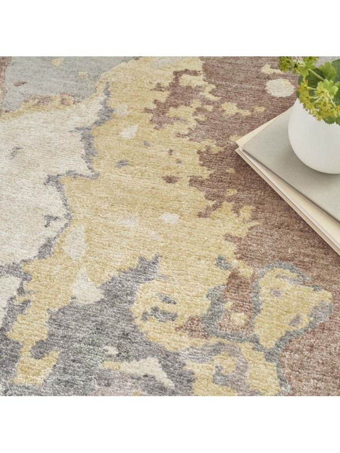 Silk Shadows Silver Rug - 4