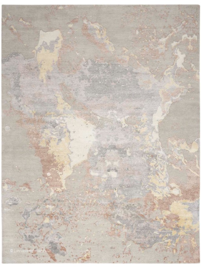 Silk Shadows Silver Rug - 9