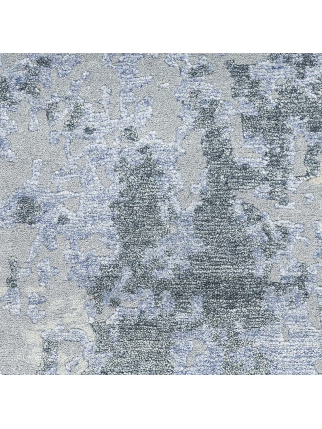 Silk Shadows Blue Sky Rug - 8