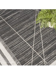 Lustrio Charcoal Silver Rug - Thumbnail - 5